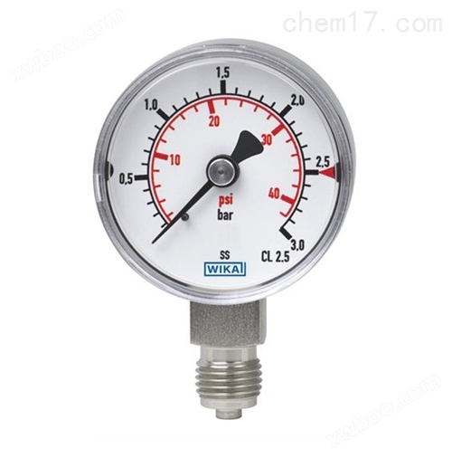 WIKA pressure gauge en837-1 233.50.160+997.27