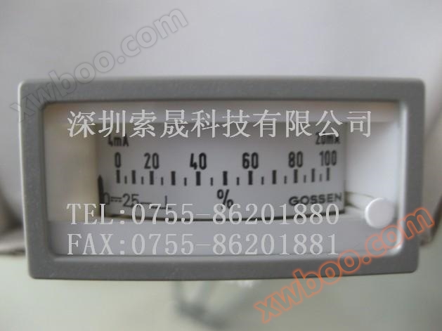 德国GMW&GOSSEN指针表