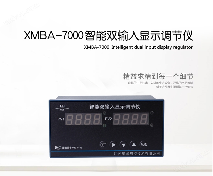 智能双输入数字显示调节仪