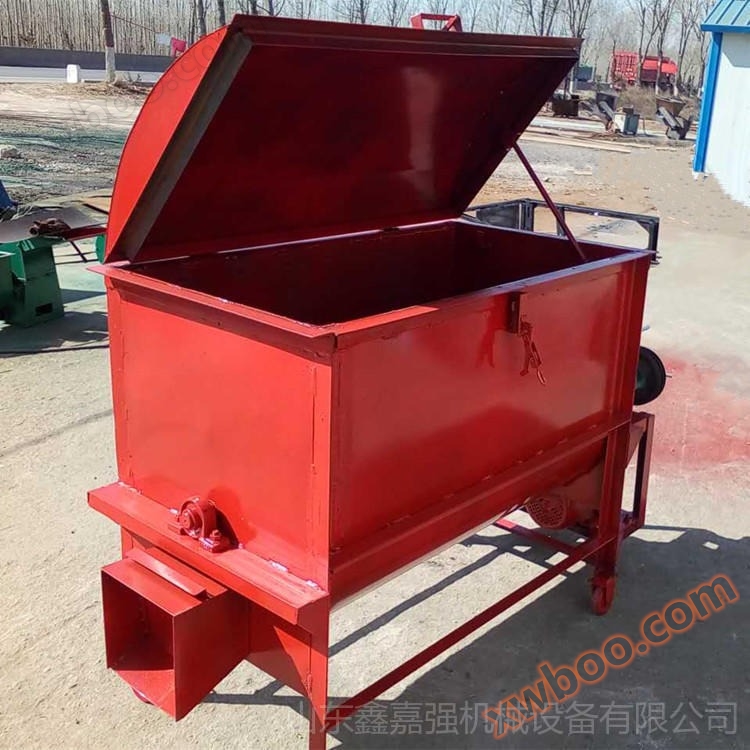 Fully automatic mixer, breeding specific feed mixer, Xinjiaqiang direct sales horizontal double axis powder mixer