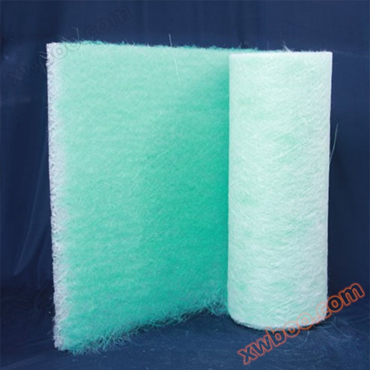 Glass fiber paint mist felt for baking paint room