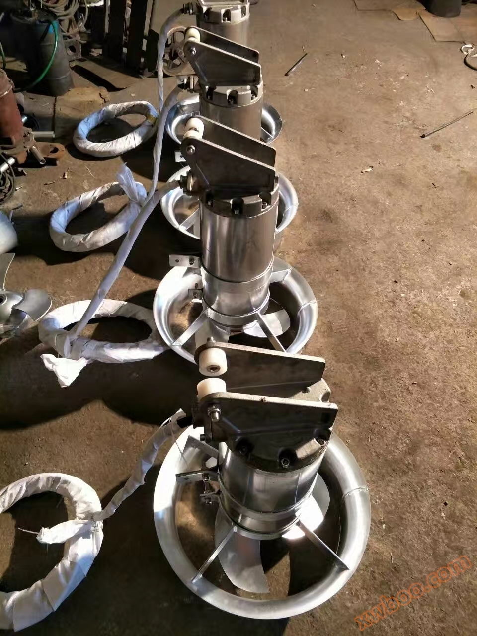 الفولاذ المقاوم للصدأ خلاط غاطسة qjb5.5 / 12-620 / 3-480 / ق