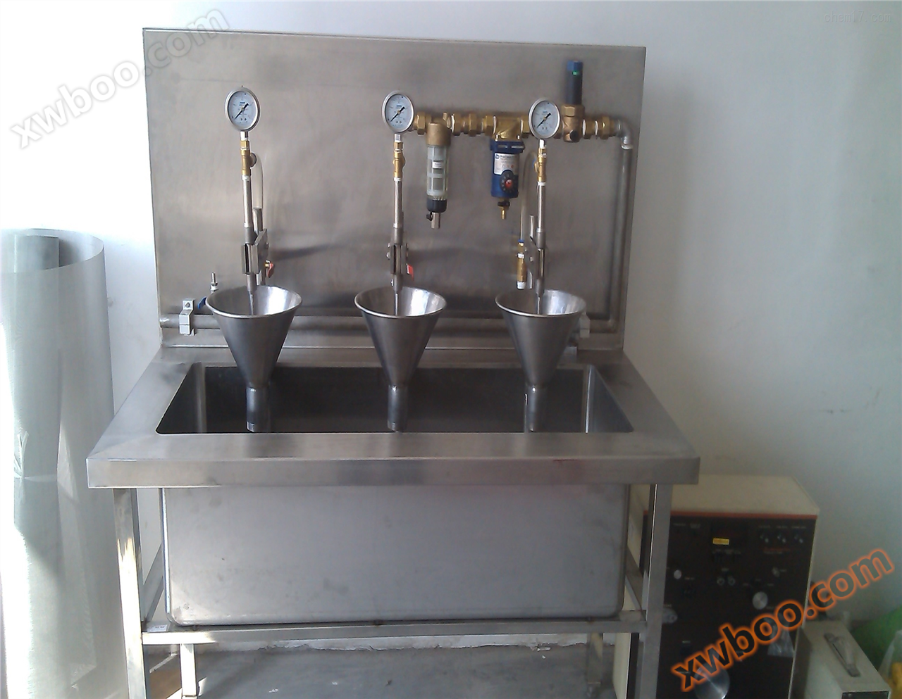 Water washing residue determination device for carbon black SRE-1514