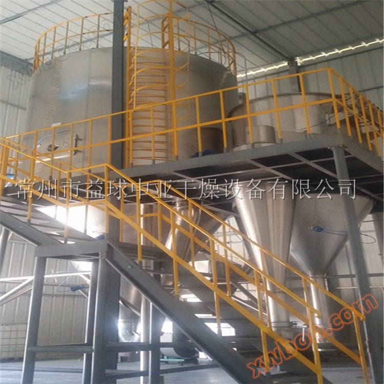 Selection of spirulina drying (LPG high-speed centrifugal spray dryer)