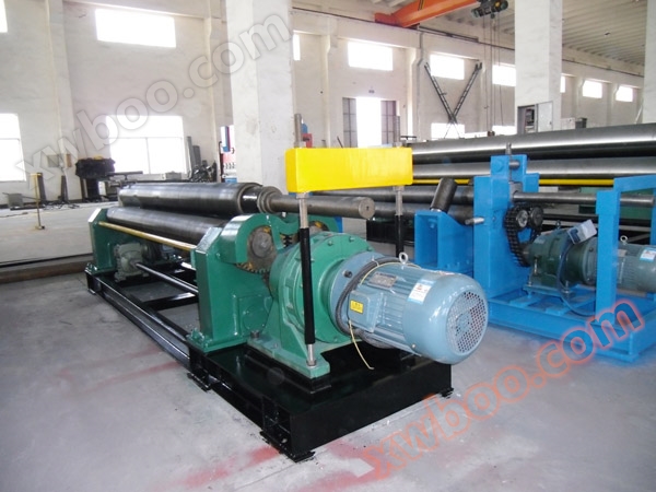 W11Y هیدرولیک سه رولر متقارن ماشین رول