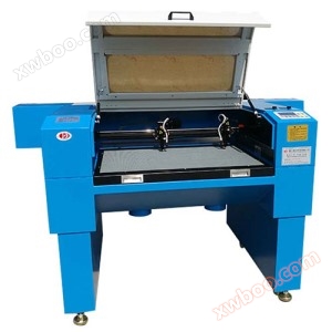9060 small cutting machine greeting card paper felt rubber silicone small pendant dual head laser cutting machine