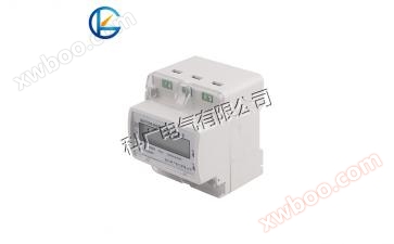 Single phase rail type prepaid electricity meter (...)